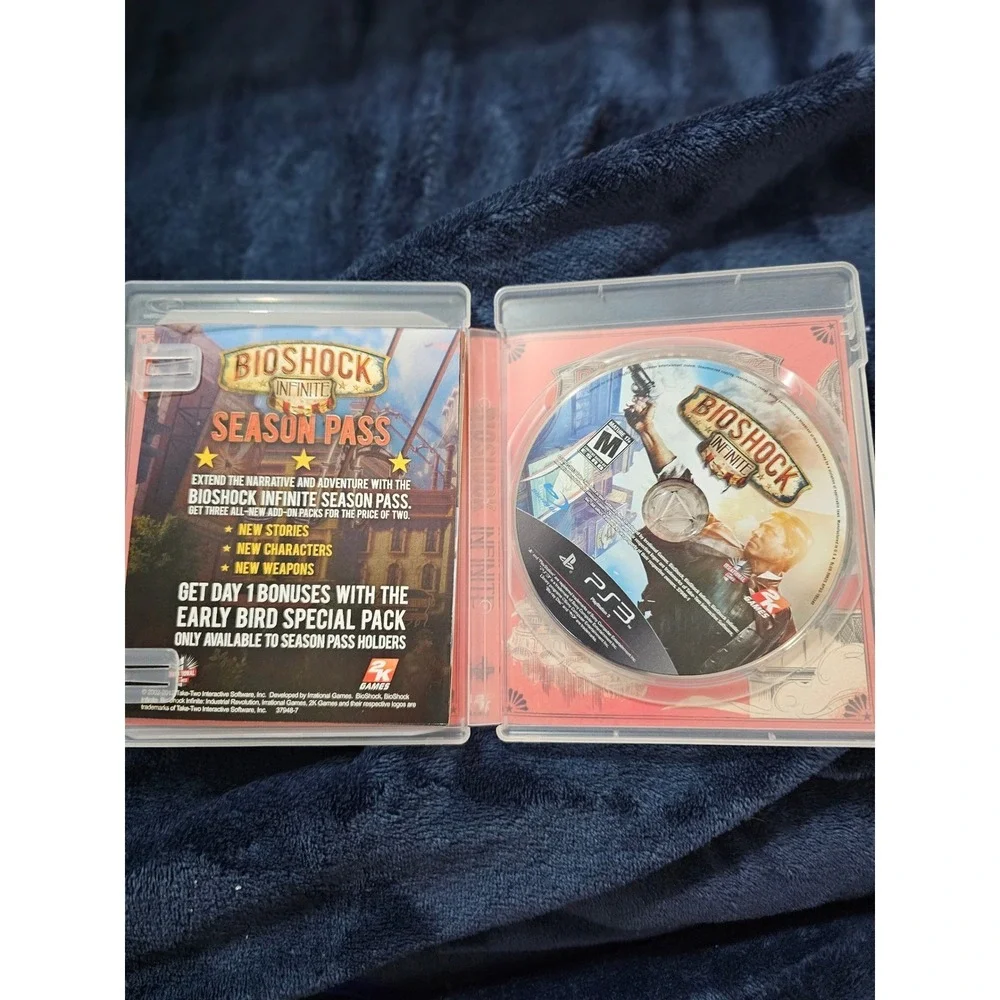 BioShock Infinite PS3 PlayStation 3 Video Game Disc with Case and Insert